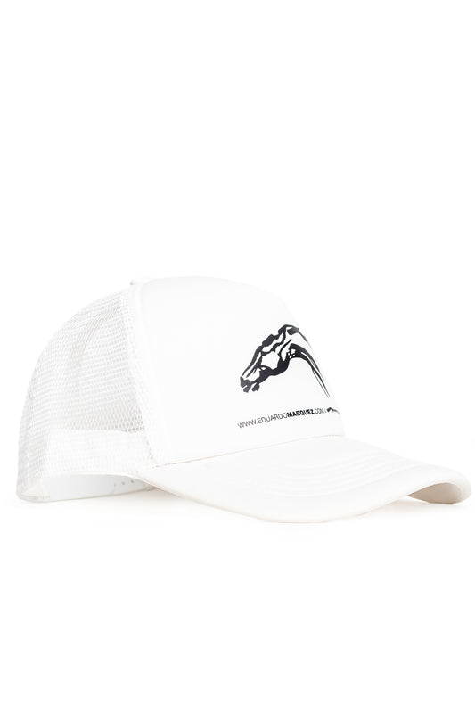 HORSE HEAD CAP - WHITE