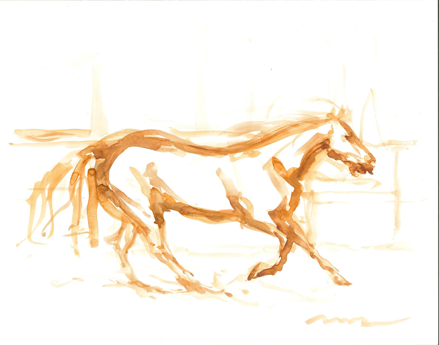 GALLOPING HORSE